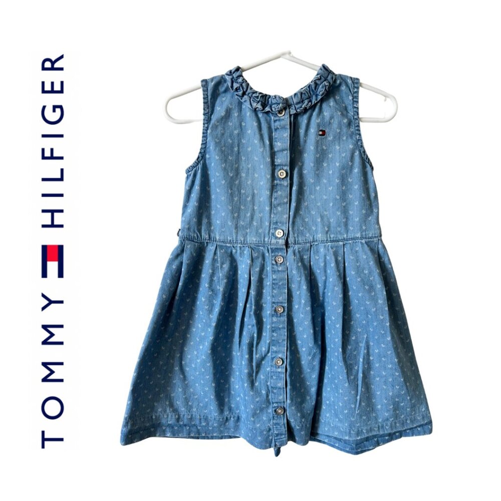 Tommy Hilfiger button down dress,  3T